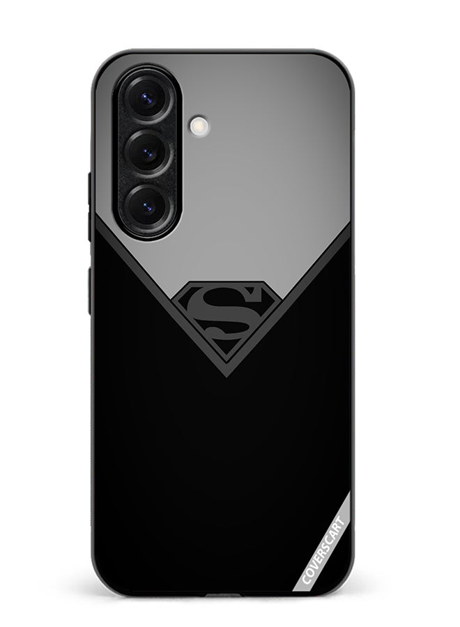 VR CREATIVE Protective Case Cover For Samsung Galaxy S25 Plus Simple Superman Design Multicolour