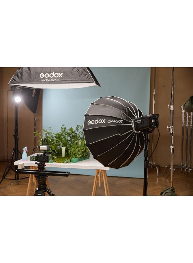 جودوكس مصباح Godox Litemons LE300Bi LED أحادي الوحدة ثنائي اللون (أسود) - Image 4
