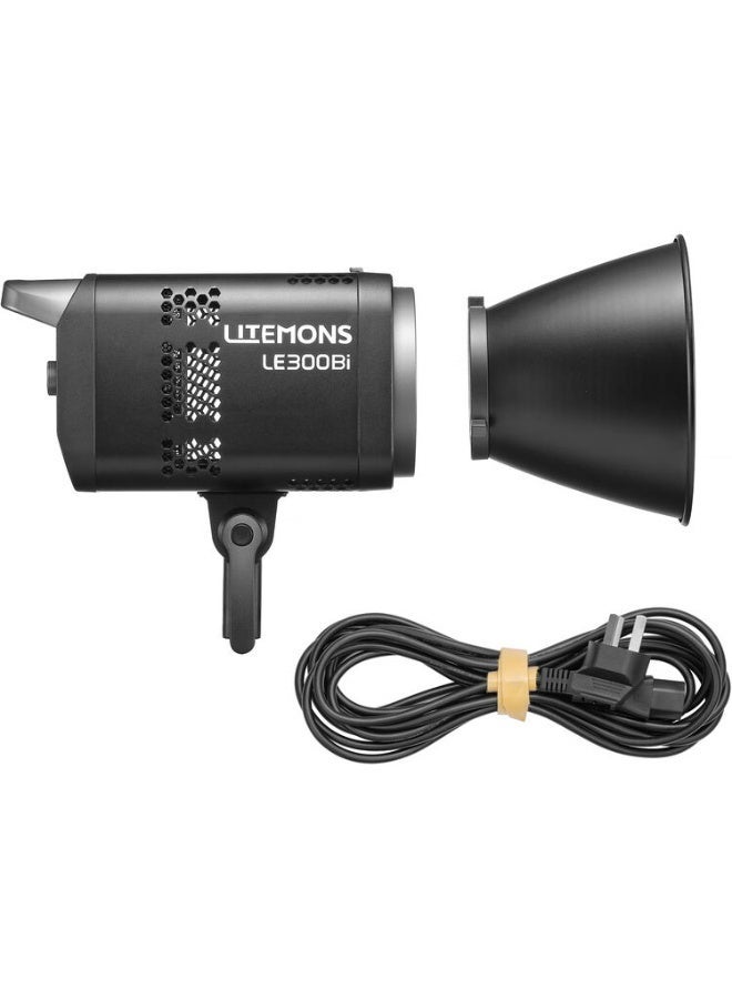جودوكس مصباح Godox Litemons LE300Bi LED أحادي الوحدة ثنائي اللون (أسود) - Image 2