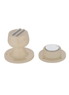 Axtry Axtry Pack of 2 Door CatcherDoor MagnetDoor Magnet CatcherDoor HolderDoor Catcher MagneticDoor CatchMagnetic Door StopperDoor Magnetic CatcherDoor Stopper Home Ivory  - Image 4