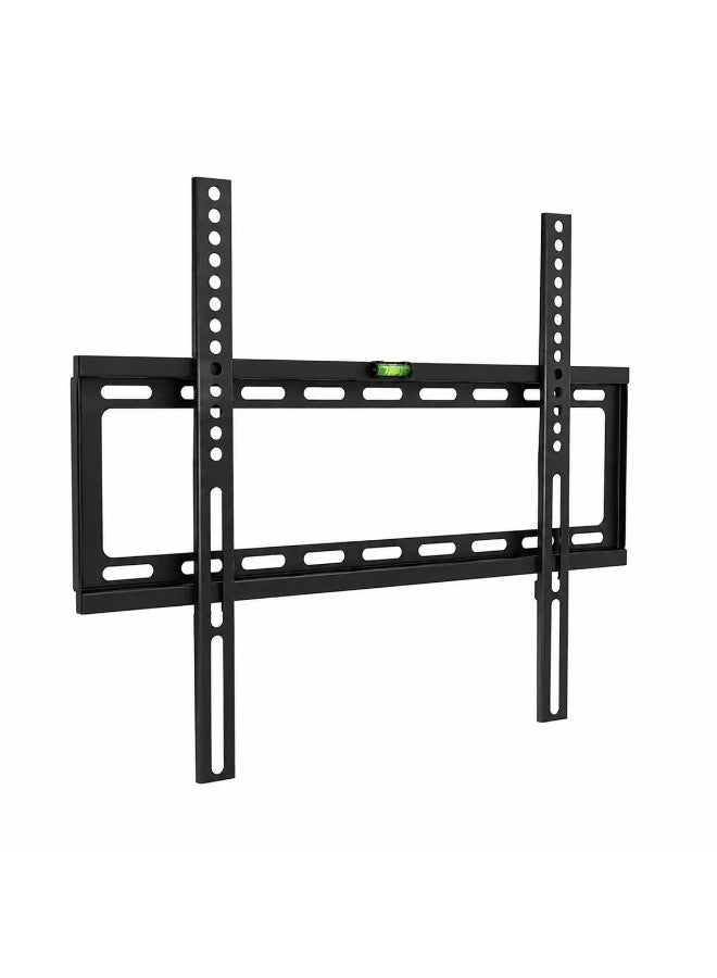 سكيل تك حامل تلفزيون جداري ثابت Skilltech SH 45F لشاشات LED/LCD بمقاس 26-70 بوصة، متوافق مع معيار VESA 400x400، تصميم نحيف (بروز 30 مم)، أقصى حمولة 30 كجم – السلسلة الاقتصادية، لون أسود. - Image 1