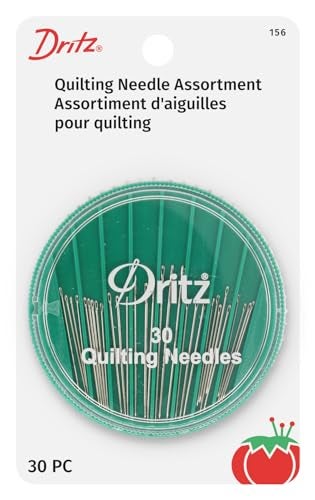 Dritz 156 Hand Needle Compact for Quilting, Assorted Sizes (30-Count) - Image 5