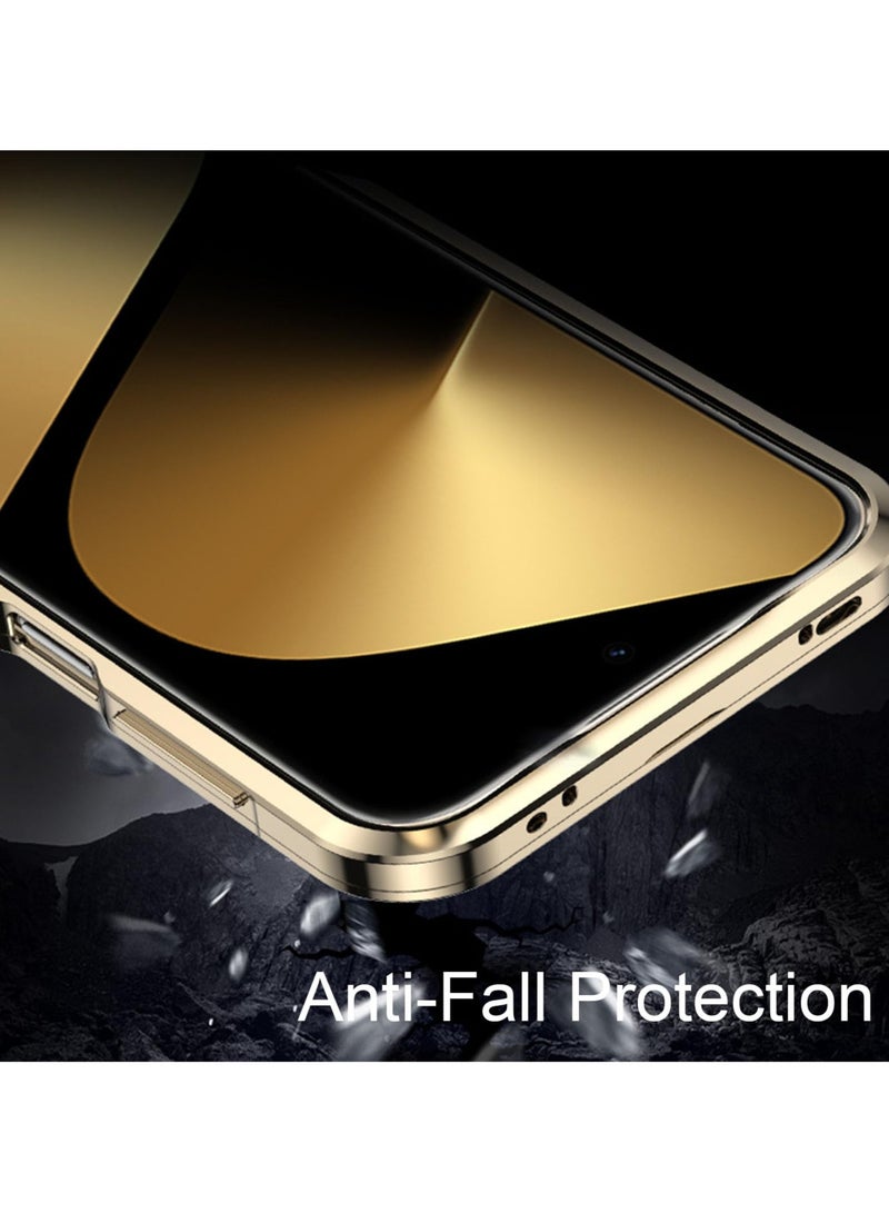 general Metal Frame Case Compatible with Huawei Pura 80 Pro/80 Pro Plus, Camera Protection Thin Shockproof Scratch-resistant Cover Magnetic Installation Housing - Image 5