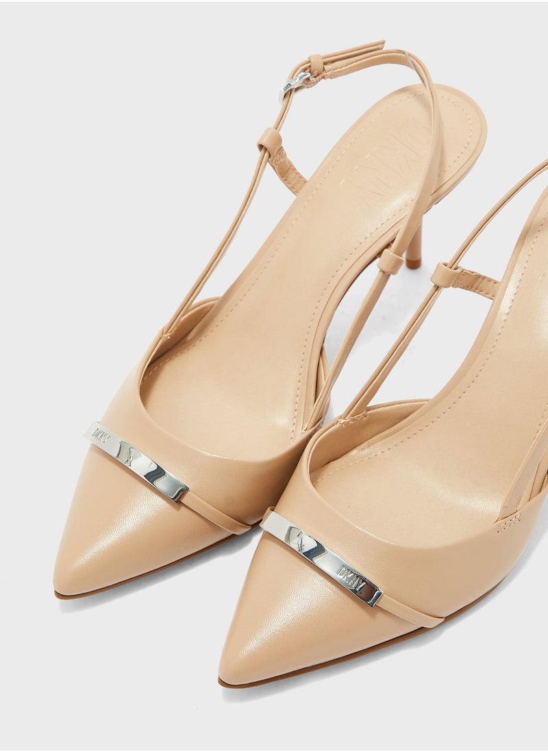 DKNY - Kaylee Sling High Heel Pumps - Image 1