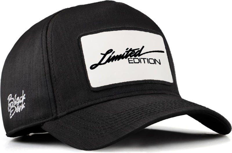 Black Börk V2 Baseball Limited Edition - 1 Unisex Black Cordura Fabric Hat (Cap) with Code Logo  - Image 1