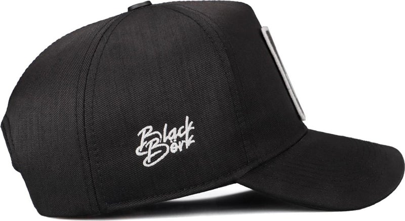 Black Börk V2 Baseball Limited Edition - 1 Unisex Black Cordura Fabric Hat (Cap) with Code Logo  - Image 2