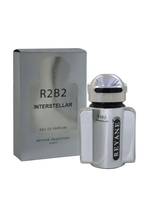 R2B2 Interstellar Perfume for Men and Womens 100 ml - Eau De Perfume by Reyane Tradition Paris - Limited Edition Designed With Cutting-Edge Laser Spray Technology