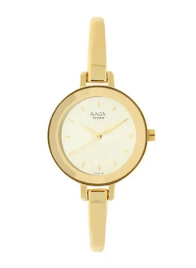 تيتان Titan Raga Viva Champange Dial Analog Watch for Women