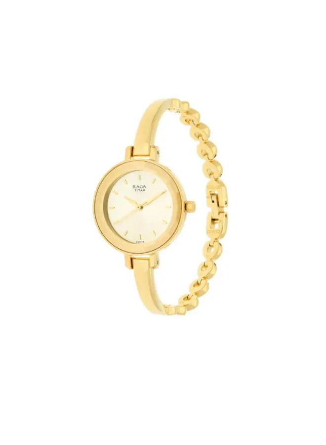 تيتان Titan Raga Viva Champange Dial Analog Watch for Women