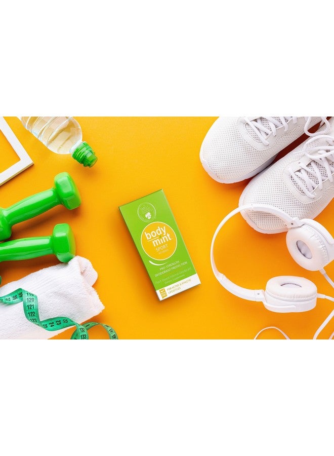 Body Mint Body Mint Sport, Extra Strength Chlorophyll Deodorizing Supplement for Full Body Freshness, Aluminum-Free Plant-Based Internal Deodorant, Designed for Active and Athletic Lifestyles, 50 tabs - Image 2