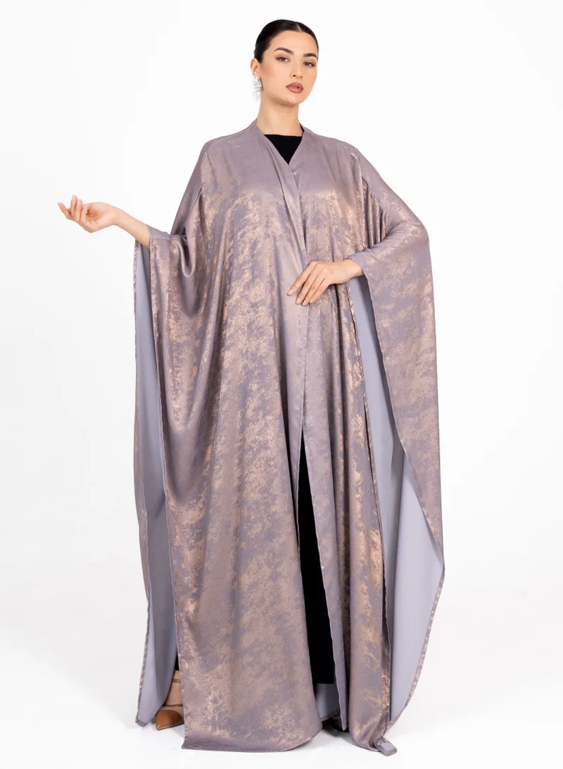 Rosette Abaya Nude Stylish Bisht
