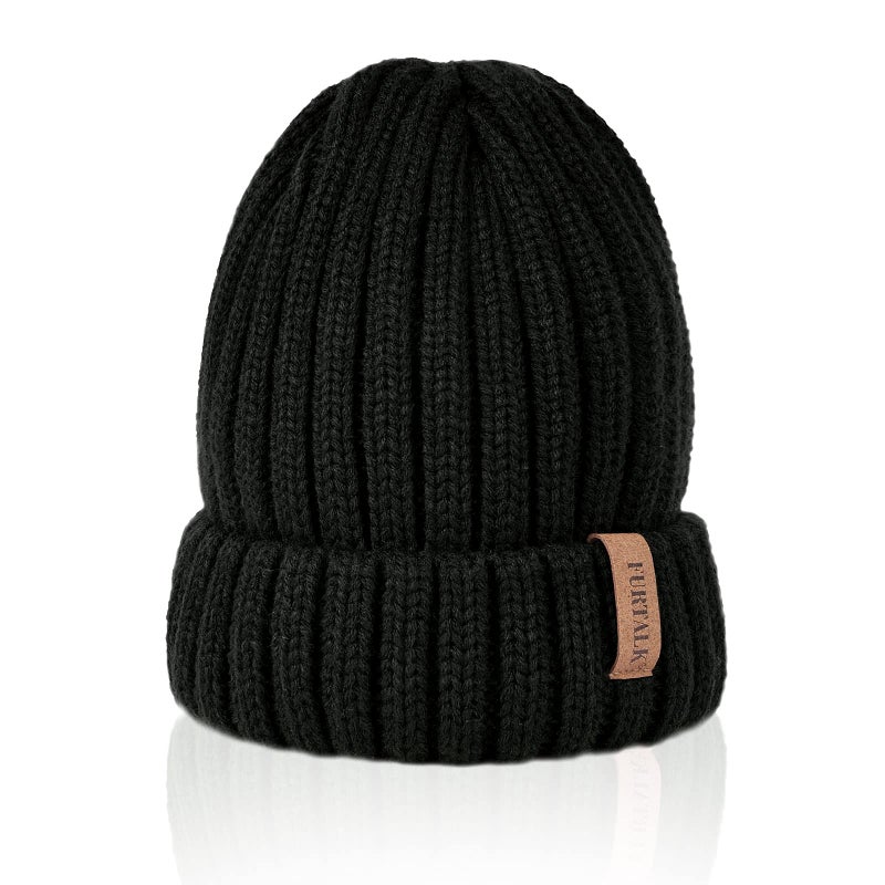 FURTALK Winter Hats for Women Fleece Lined Beanie Knit Chunky Womens Snow Cap - Image 5