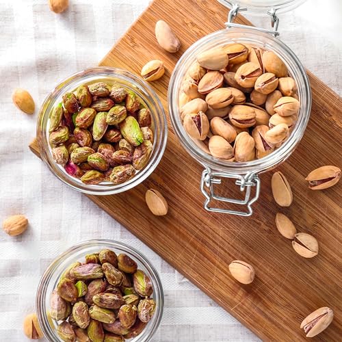 Yupik Dry Roasted Salted Pistachios, In Shell, 2.2 lb (35.2 oz), Gluten-Free, Kosher, Crunchy Nuts from California, Lightly Salted, Oil-Free, Source of Fiber & Iron, Savory Snack Once Shelled - Image 5