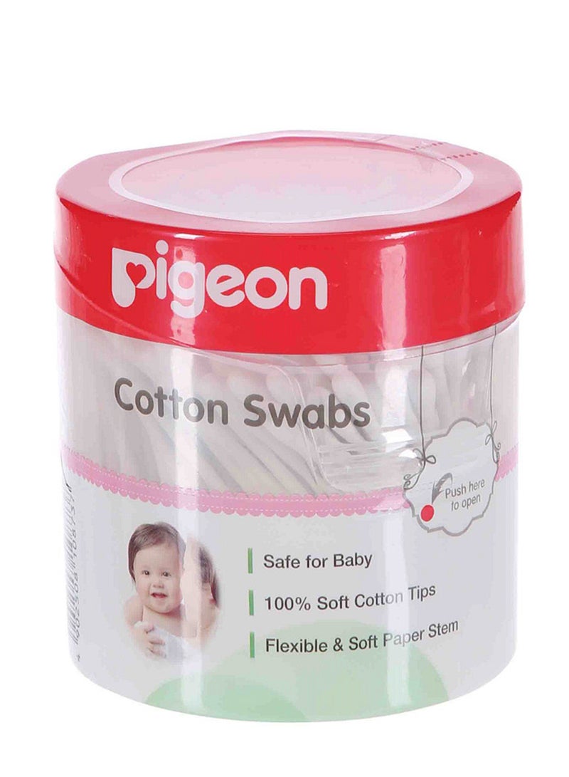 pigeon Cotton Swabs, 200 Swabs - Image 1