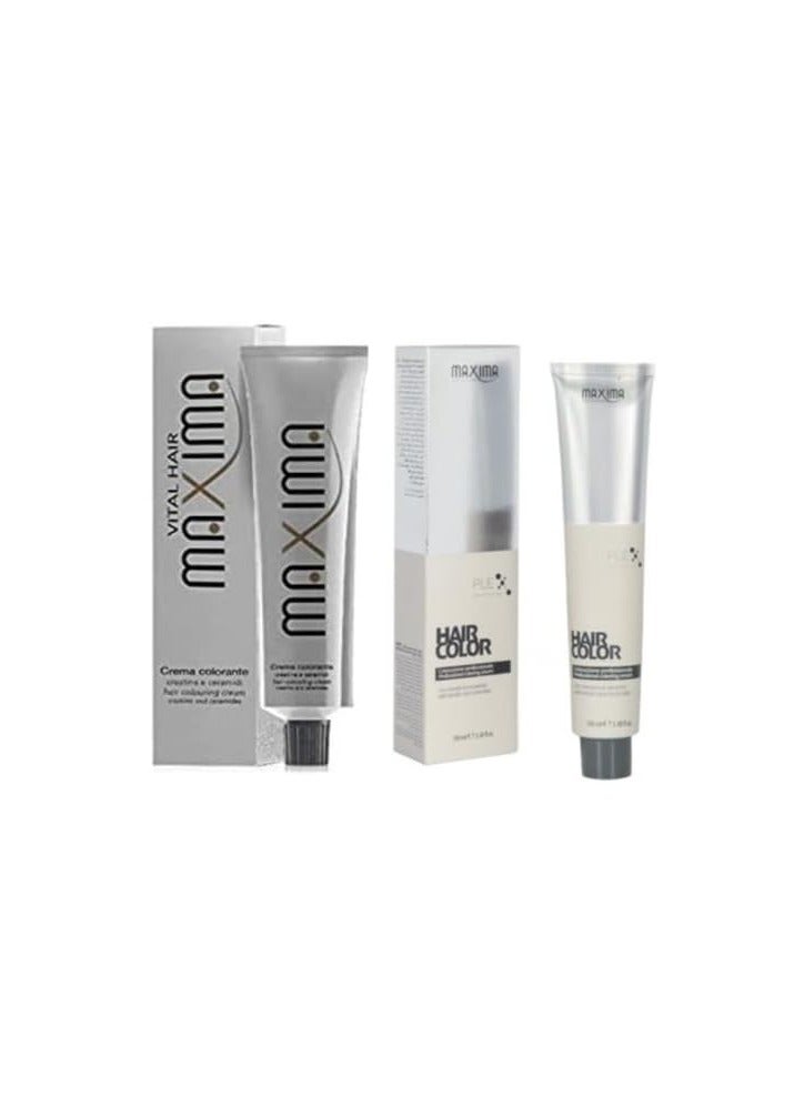 MAXIMA PROFESSIONAL Professional hair coloring cream with keratin and ceramides 6.11 intense dark ash blonde color 100 ml - Image 3