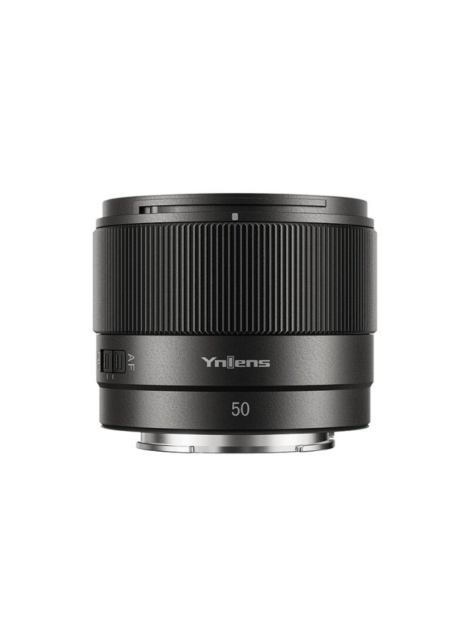 Yongnuo Yn50mm F1.8s Da Sony E-mount Standard Fixed Focus Lens For Sony Zve10 A6000 And Other Sony Cameras Black Shell New - Image 1
