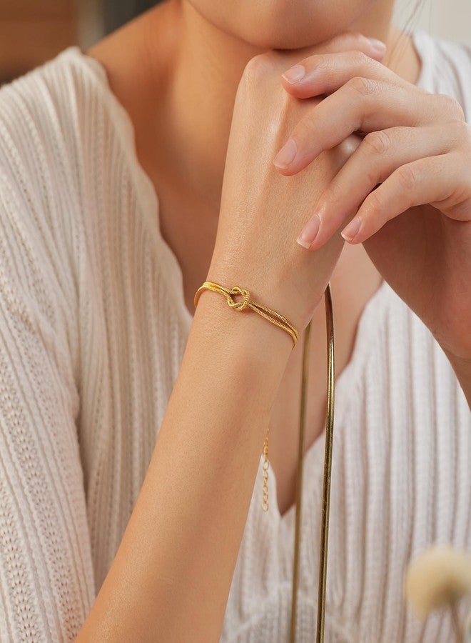 Tarsus Daughter Gifts from Mom, Daughters Knot Bracelet Jewelry Mothers Day Birthday Christmas Gifts for Adults Daughter Teens - Image 2