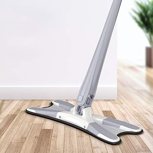 XIBO X Mop for Floor Cleaning Dust Mop with Self Wringing Ceramic Floor Wood Floor Cleaner Mop Dry Wet Mop HandsFree Household Cleaning Tool for Home OfficePack of 1 X Shape - Image 2
