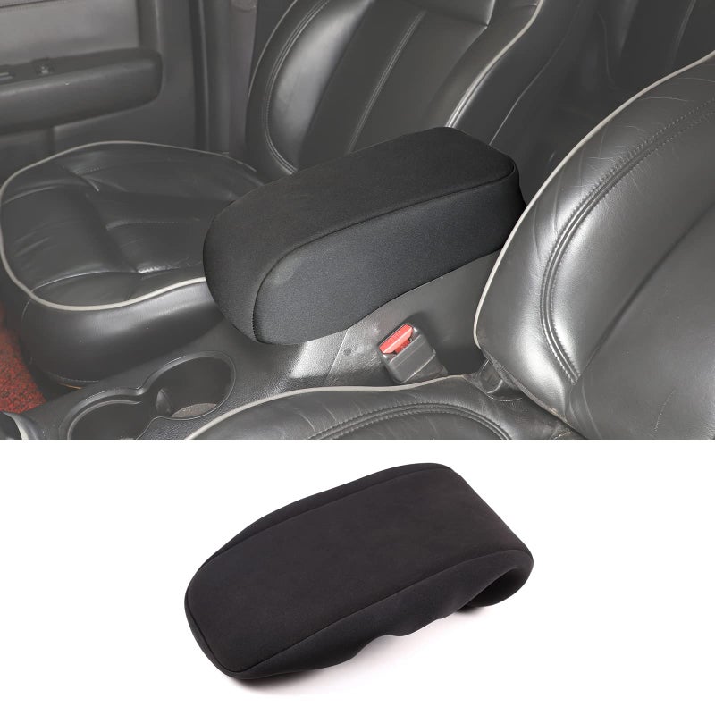PIUGILH Center Console Armrest Soft Pad Protector Cover for Hummer H3 20052009Cloth Fabric Car Armrest Cushion - Image 2
