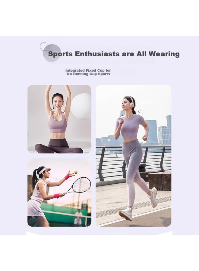 Me Feeling Women's Sports Bra For Running, Shockproof And Push-up, High Intensity Fitness Yoga Suit, Backless Vest-style Bra - Image 1