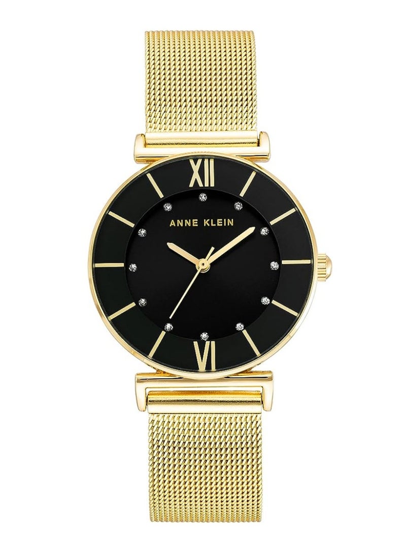 Anne Klein Women's Genuine Diamond Dial Bangle Watch - Image 1