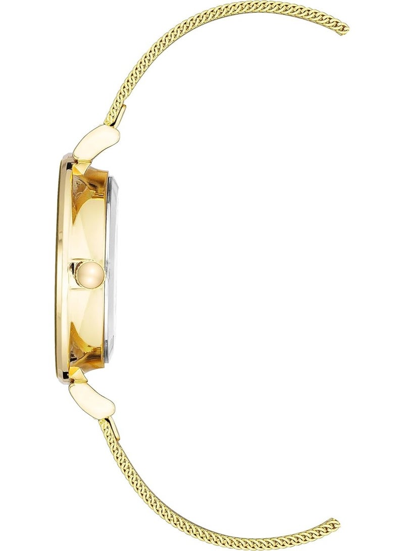 Anne Klein Women's Genuine Diamond Dial Bangle Watch - Image 2