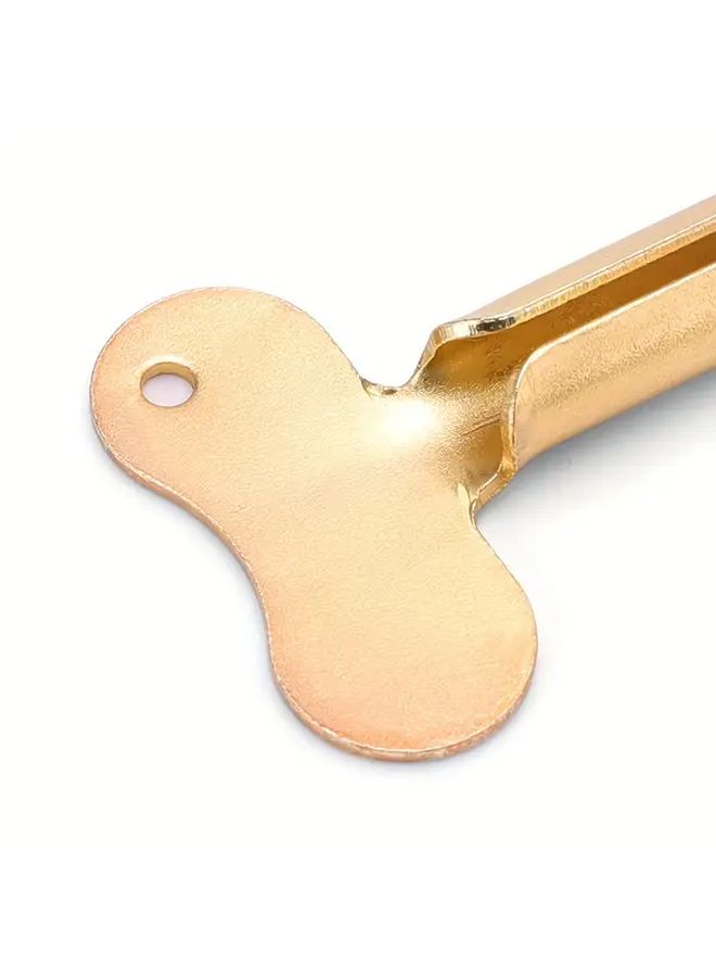 Golden Heavy Duty Stainless Steel Handheld Manual Squeezer for Cosmetics - Image 5