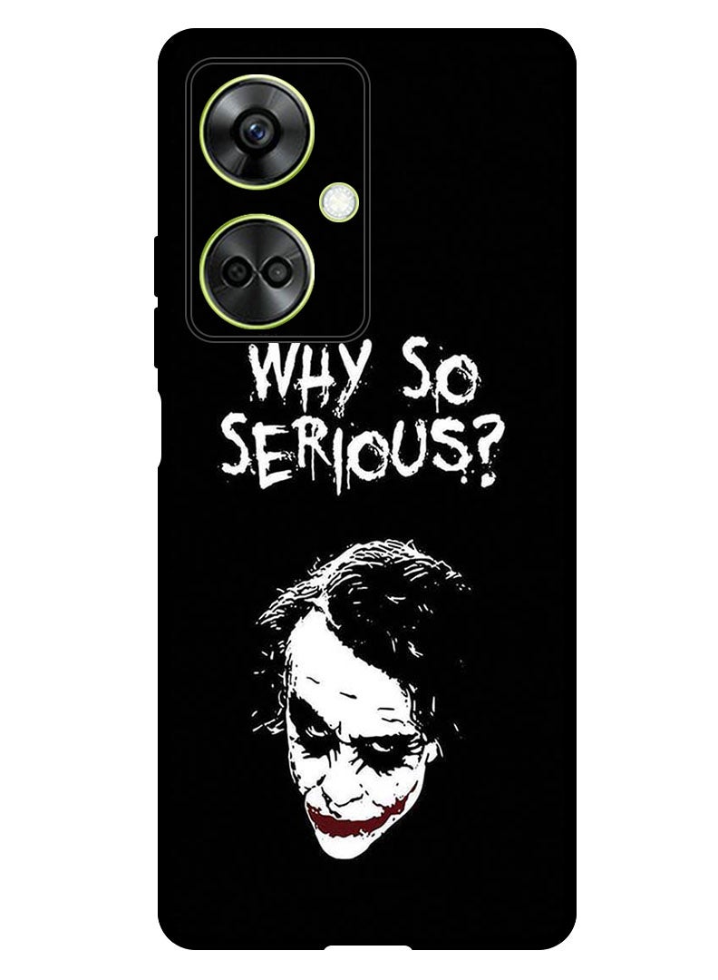 Theodor Protective Case Anti Scratch Shock Proof Bumper Cover For OnePlus Nord CE 3 Why So Serious - Image 1