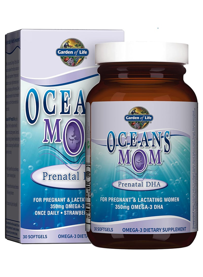 Garden of Life O3 Oceans Mom Prenatal Dha 30 Caps - Image 1