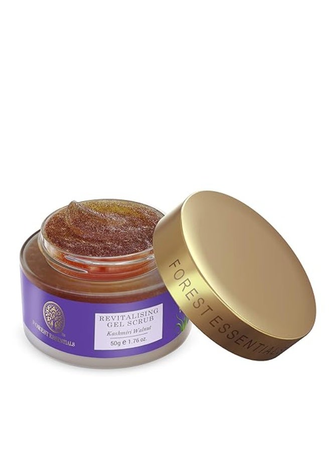Forest Essentials Hair Cleanser Amla, Honey & Mulethi 200ml (Shampoo) & Forest Essentials Revitalising Kashmiri Walnut Gel Scrub|Revitalising Exfoliation|Unisex Face Scrub| 50 g - Image 3