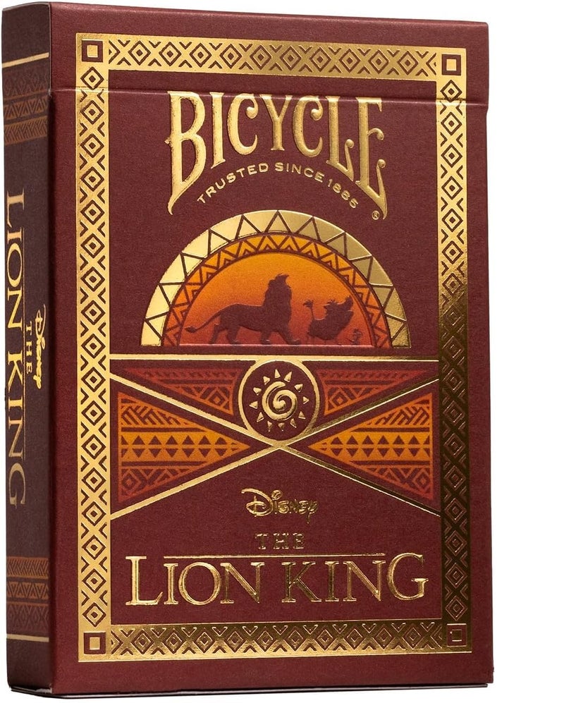 Bicycle The Lion King Inspired Playing Cards, 1 Deck - Image 1