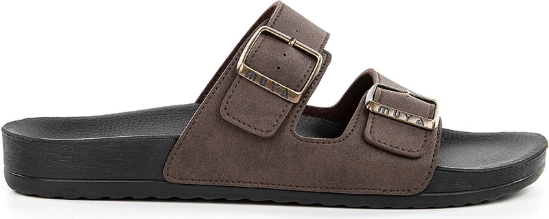 MUYA Orthopedix Nova Anatomical Four Seasons Double Buckled Men's Slippers 31410