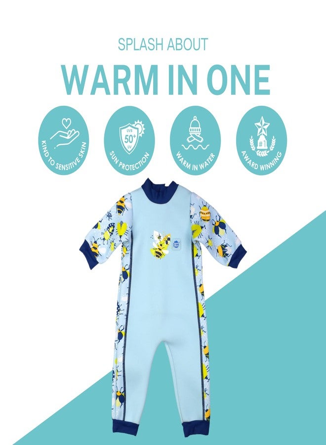 Splash About Warm in One Baby Wetsuit, Under The Sea, 3-6 Months - Image 2