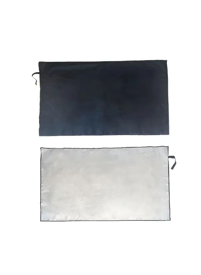 Universal Black Polyester Fiber Car Trunk Mat Wear Resistant All Models - Image 5