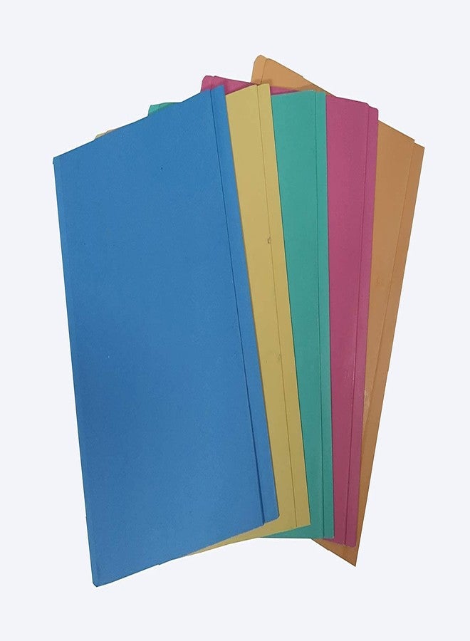 Shining Zon Multicolour Multipurpose Office Reports File Folder Board Office Clip File for Document Certificates Page Holder Presentation - Pack of 12 - Image 4