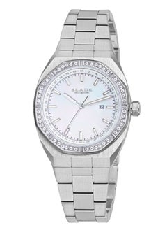 Blade BLADE Octa SS Women's Bejeweled  Pearl 3628L2SHS SS Case & Band Watch  - Image 1