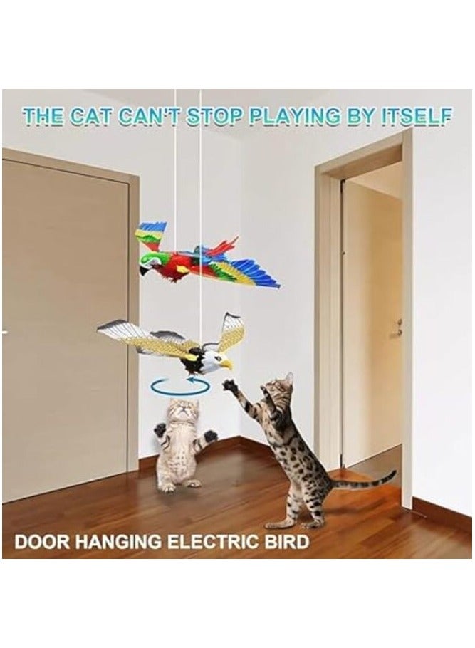 MIRFA Electronic Simulation Flying Bird Interactive Toys for Cats - Image 5