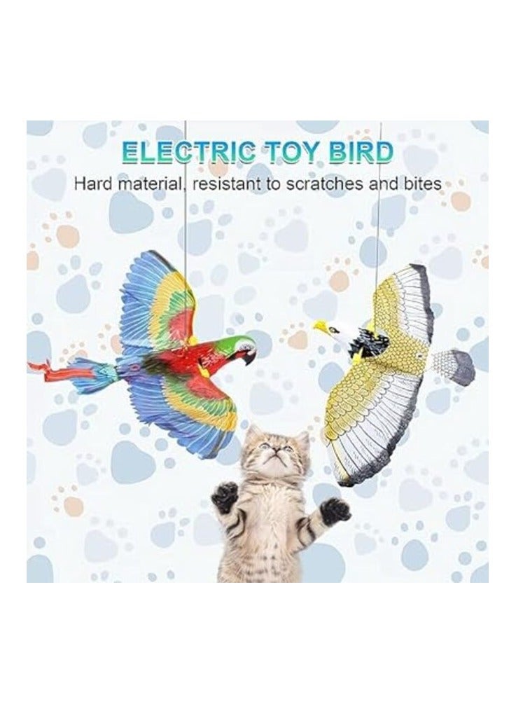 MIRFA Electronic Simulation Flying Bird Interactive Toys for Cats - Image 4