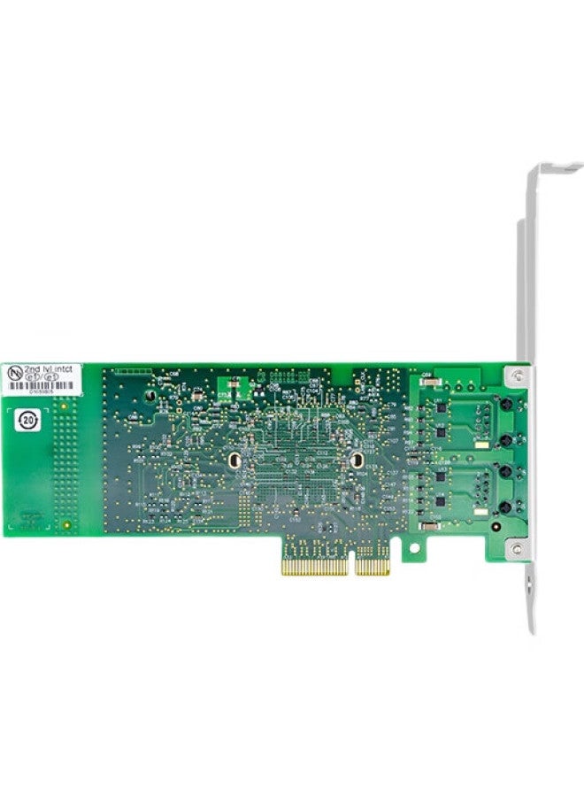 Eb-Link Intel 82575 Chip Pci-E X4 Gigabit Dual-Port Server Network Card, 2 Network Ports, Soft Router Ros Aggregation - Image 2