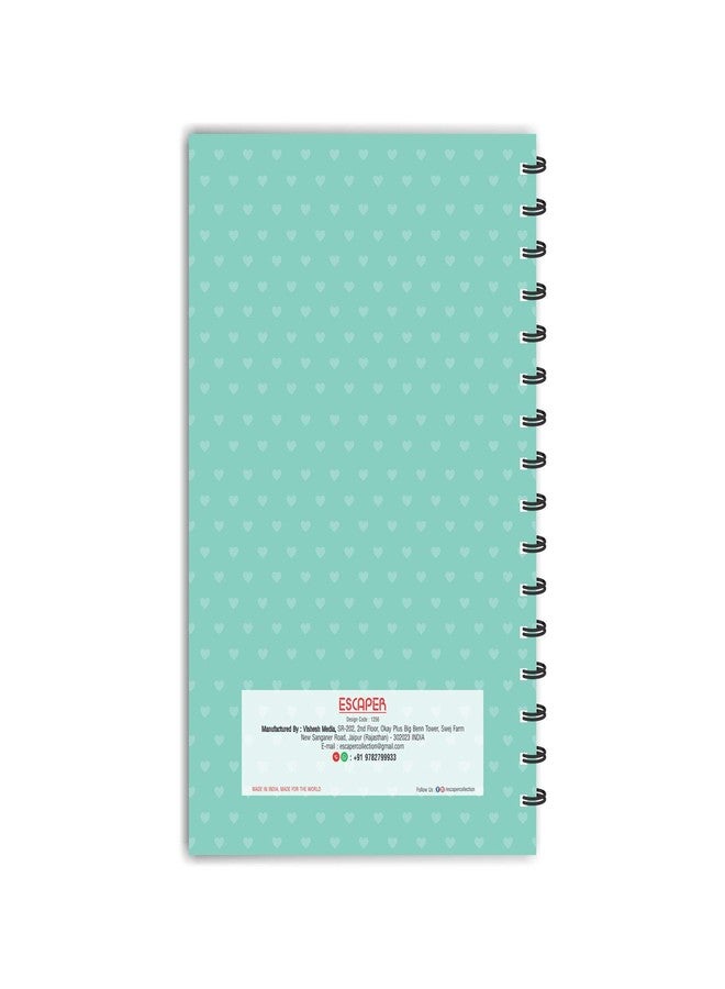 ESCAPER مفكرة "سأحبك دائمًا" من إسكيبر، مسطرة - مقاس A5 - 8.5 × 5.5 بوصة، مفكرة، دفتر ملاحظات مكتبي، مفكرة حب، مفكرة هدية - Image 2