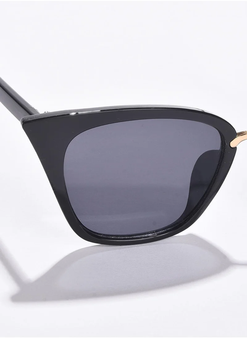 Haute Sauce Black Lens Black Cateye Sunglasses