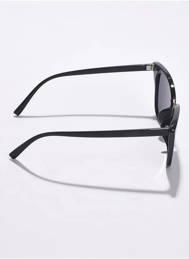 Haute Sauce Black Lens Black Cateye Sunglasses