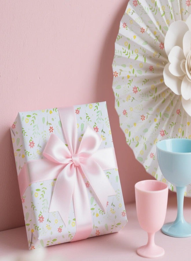 Ethanberg 120 Sheets Gift Wrapping Tissue Paper Bulk, Watercolor Floral Wildflower Print Tissue Paper for Gift Bags, Decorative Art Papers for DIY Crafts Wedding Birthday Holiday Party Decor, 20x14 Inches - Image 4