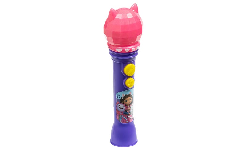 eKids DreamWorks Gabby's Dollhouse Toy Microphone for Kids, Musical Toy for Girls with Built-in Song, Kids Microphone Designed for Ages 3 and Up - Image 5