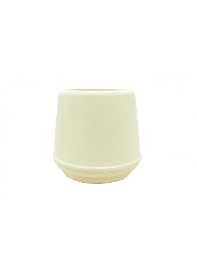 Shepherd Hardware 9225 1-1/2-Inch Inside Diameter Rubber Leg Tips, 2-Pack, Off-White -89225 - Image 3