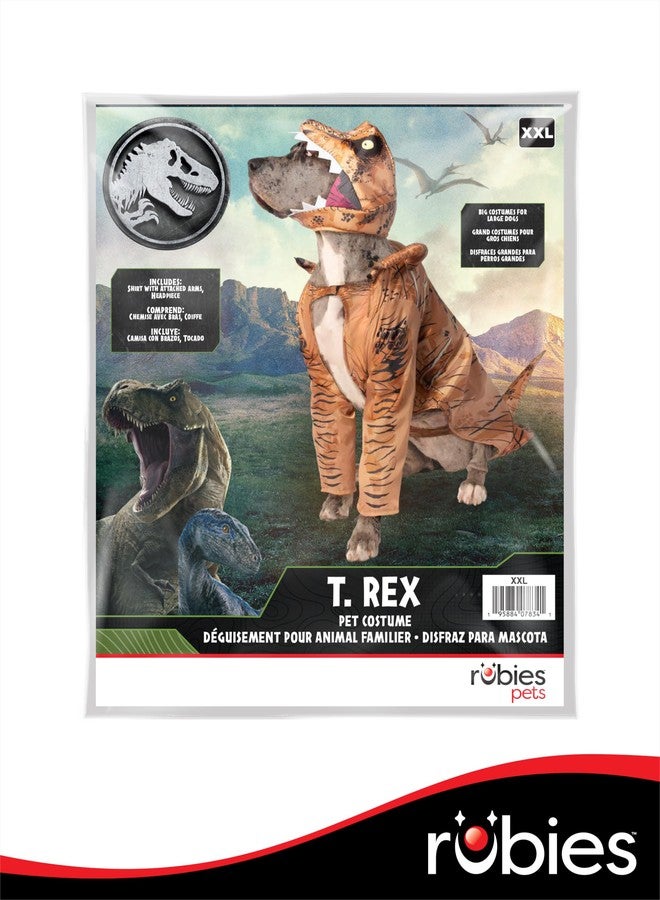 Rubies Jurassic World: T-Rex Pet Costume for For Dogs or Cats by Rubies, 3XL - Image 2