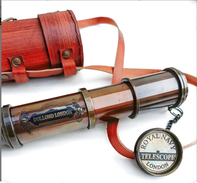 Engraved Brass Telescope Pirates Spyglass Boating Gift Graduation Gifts for Husband - Image 4