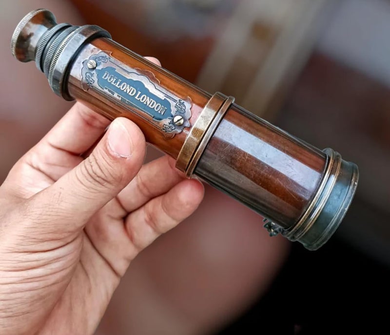 Engraved Brass Telescope Pirates Spyglass Boating Gift Graduation Gifts for Husband - Image 2