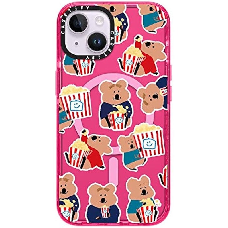 كاستيفي كاسيتي حافظة امباكت ايفون 14 【4X اختبار السقوط من الدرجة العسكرية / حماية من السقوط بطول 8.4 قدم/ متوافقة مع ماج سيف】 - سناك بار اتاك - بابل جام - Image 1