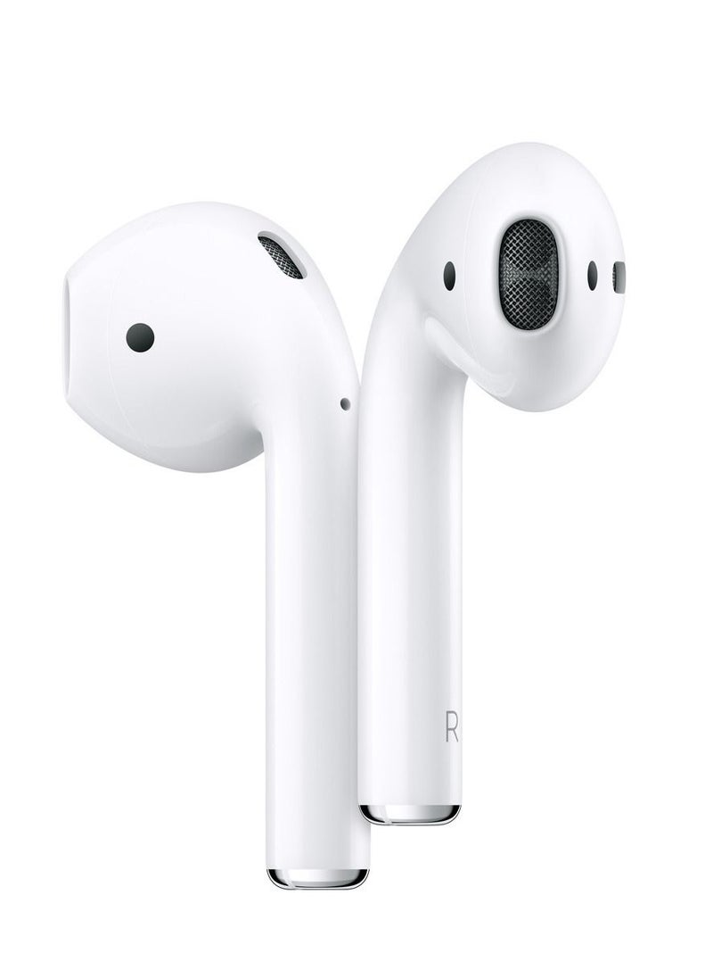 Generic - In-Ear Bluetooth Air Buds With Charging Case White - Image 1